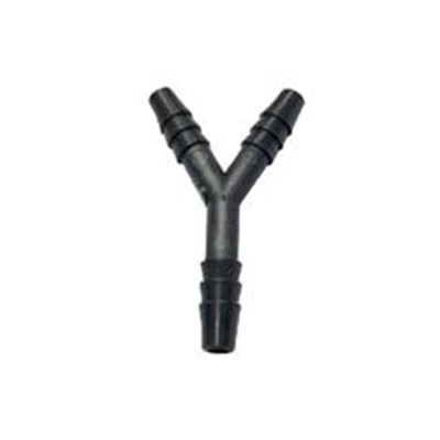 1/4 HOSE BARB Y FITTING - 1/4" X 1/4" X 1/4" Y HB