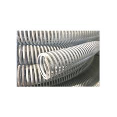 1 1/2" PVC CLEAR W/ WHITE HELIX SUCTION HOSE