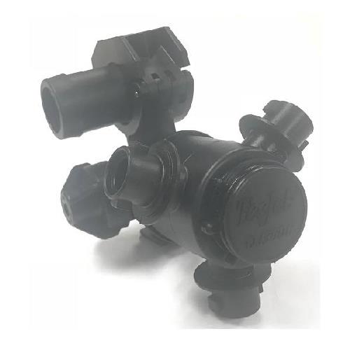 TEEJET QJ360C 1" HOSE ELBOW TRIPLE NOZZLE BODY