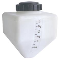 4 GAL SQUARE TANK WITH 5" LID