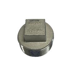 11/2" THREADED PLUG 304 STAINLESS STEEL