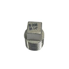 1/4" THREADED PLUG 304 STAINLESS STEEL