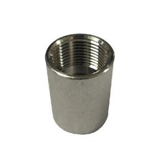 3/4" FEMALE CPLG 304 STAINLESS STEEL