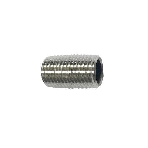 1/4" X CLOSE NIPPLE 304 STAINLESS STEEL