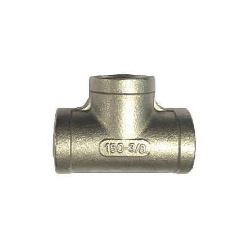 3/8" THREADED TEE 304 STAINLESS STEEL