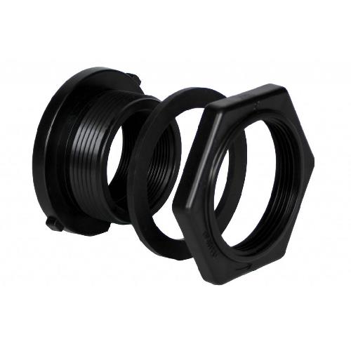 1/2" HEAVY DUTY DOUBLE THREADED POLY TANKFITTING