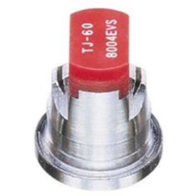 TEEJET TJ60-4004E TWINJET EVEN SPRAY TIP #4-RED