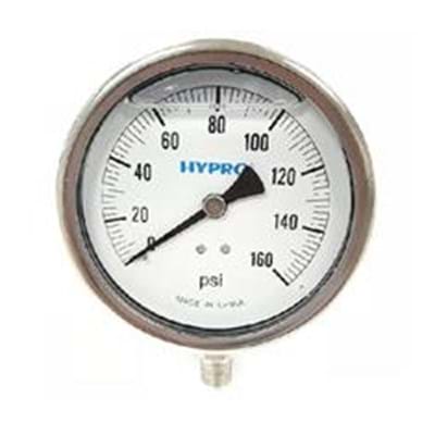 4" LIQUID FILLED 160 PSI STAINLESS GAUGE
