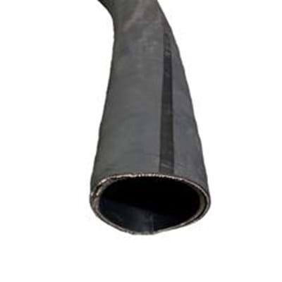 4" EPDM BLACK WIRE REINFORCED HOSE 100&amp;#8217; ROLL