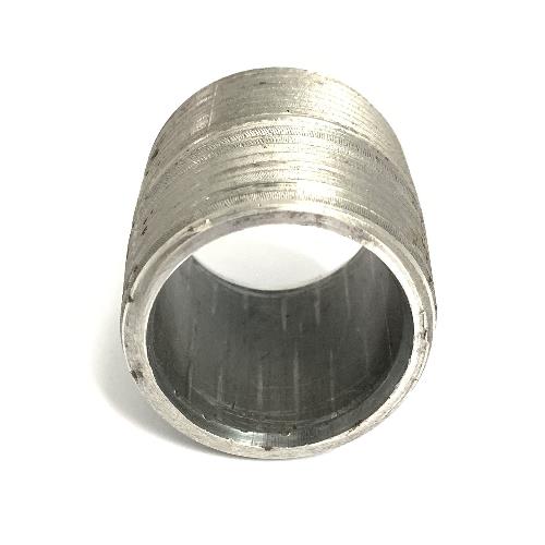 BLACK IRON 1 1/2" X SHORT PIPE NIPPLE-SCHEDULE 80