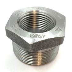 BLACK IRON 1 1/2" X 1" REDUCER BUSHING-SCHED 80