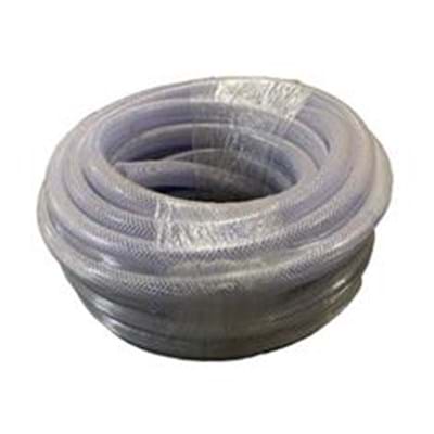 1 1/4" REINFORCED CLEAR VINYL HOSE 50' ROLL