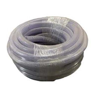 1" REINFORCED CLEAR VINYL HOSE 100' ROLL