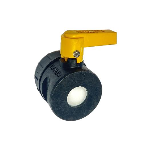 BANJO 1" DRY FIT MALE VALVE