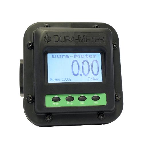 CHEM FLOW METER 1" 2-22GPM VITON