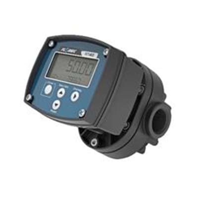 1" OVAL GEAR FLOWMETER W/ 40 RATE TOTALIZER