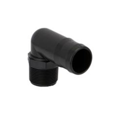 1 1/4" NPT X 1 1/2" HB 90 DEG 