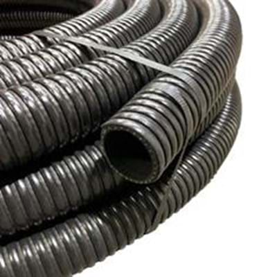 2" KANAFLEX BLACK RIBBED HELIX HOSE 100' ROLL