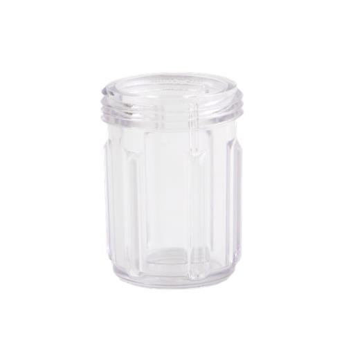 1/2"-3/4" MINI T-STRAINER CLEAR BOWL-MALE THREADS