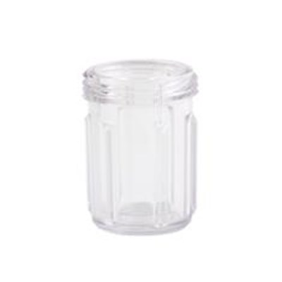 1/2"-3/4" MINI T-STRAINER CLEAR BOWL-MALE THREADS