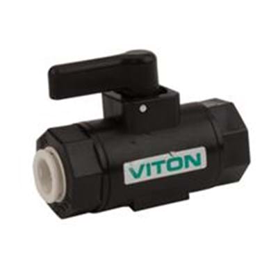 BANJO 3/8 OD PUSH LOCK POLY MICRO VALVE