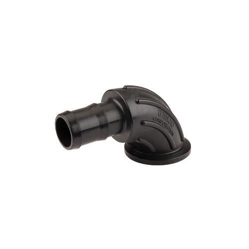 BANJO 2 IN FLANGE X 1 1/2 IN HOSE BARB SWEEP 90