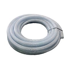 2" PVC CLEAR WITH WHITE HELIX HOSE 100&#8217; ROLL QTY