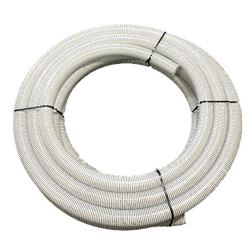 3" PVC CLEAR WITH WHITE HELIX HOSE 100’ ROLL QTY