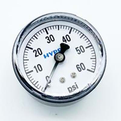 2" DRY GAUGE 1/4" CENTER BACK