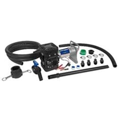 Sotera SS415 12V Chemical Transfer Pump, Pump-n-Go Mount with Motor Bracket, Hose, & Suction Pipe