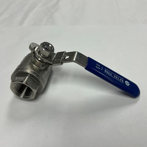 BALL VALVE 1/2", 316SS ST AINLESS - HEAVY DUTY