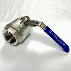 1-1/2" BALL VALVE, 316SS STAINLESS - HEAVY DUTY